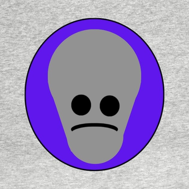 Sad alien by HMShirts